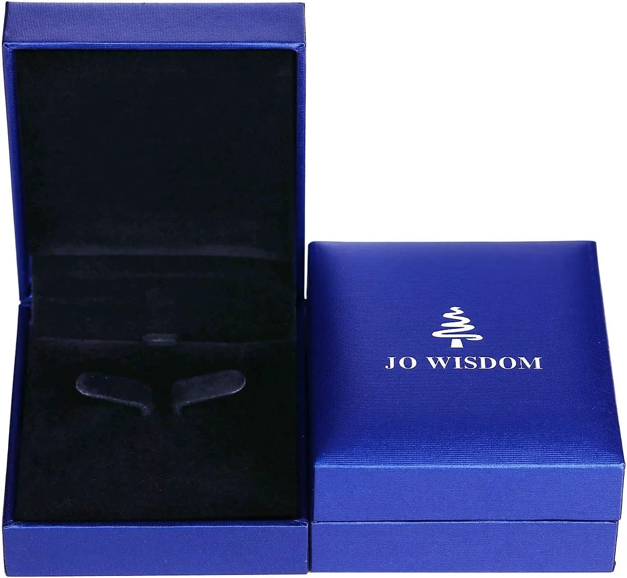 JO WISDOM Hoop Earrings,925 Sterling Silver AAA Cubic Zironia Hoop Earrings with White Gold Plated,Jewelry for Women