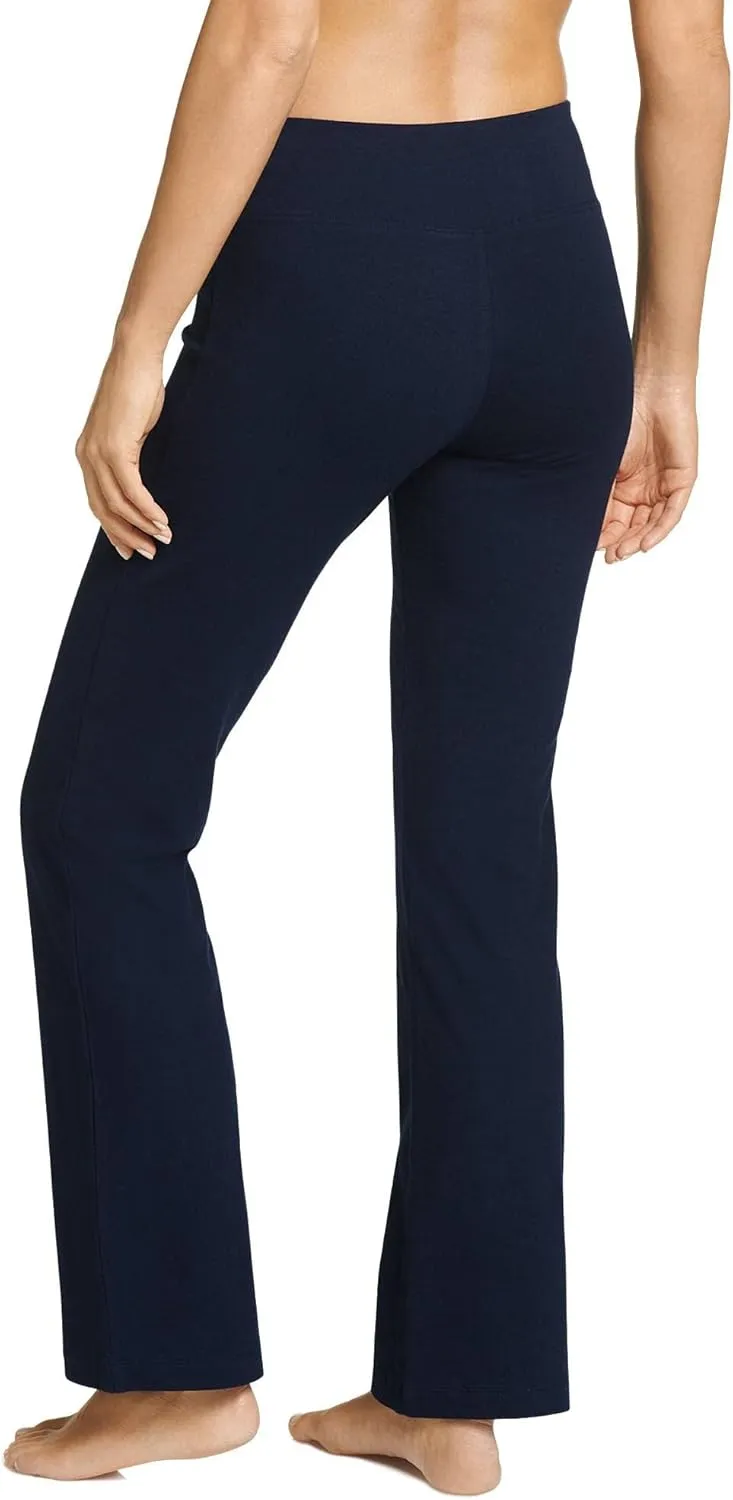 Jockey Women's Activewear Cotton Stretch Bootleg Pant