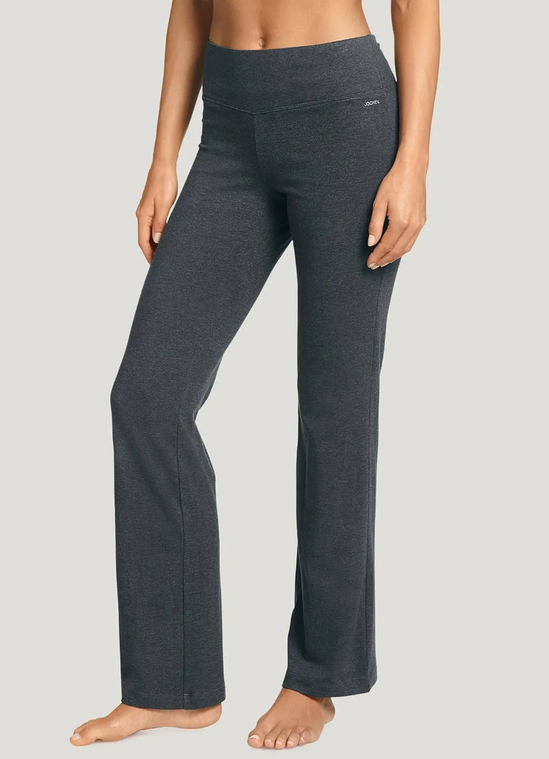 Jockey Women's Activewear Cotton Stretch Bootleg Pant