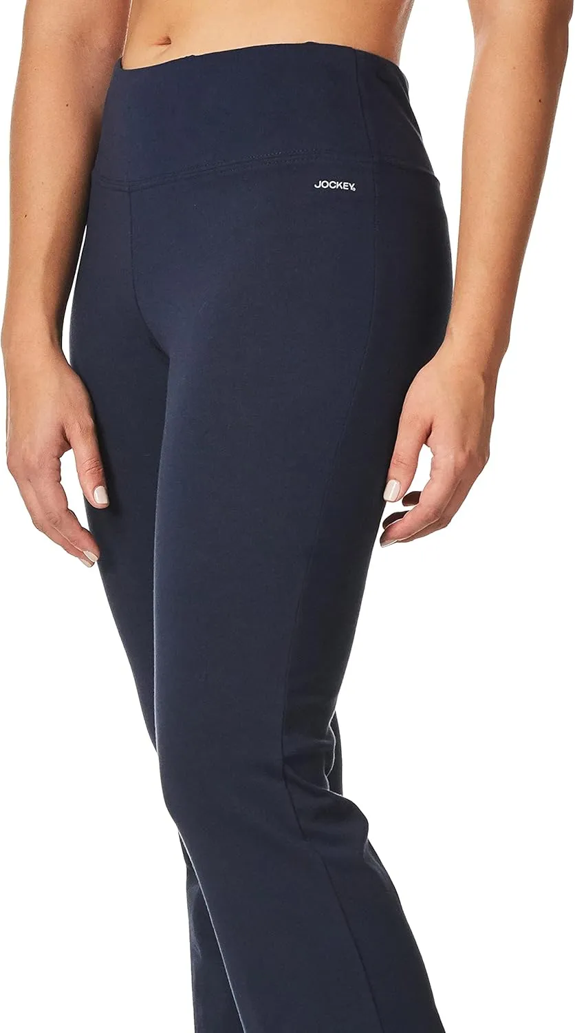 Jockey Women's Activewear Cotton Stretch Bootleg Pant