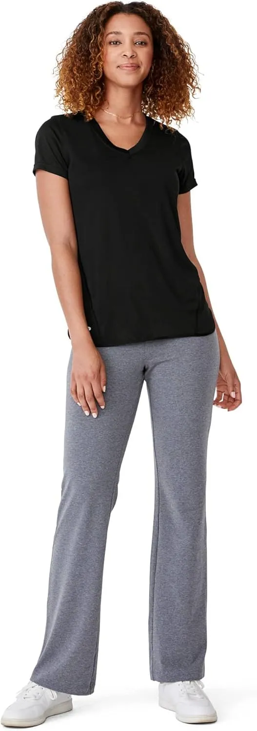Jockey Women's Activewear Cotton Stretch Bootleg Pant