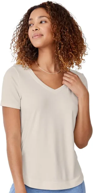 Jockey Women's Activewear EVERACTIVE V-Neck Tee