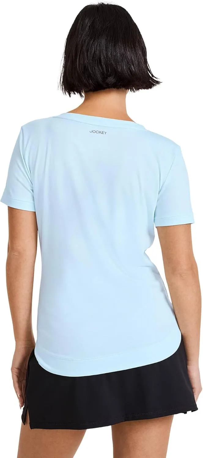 Jockey Women's Activewear EVERACTIVE V-Neck Tee