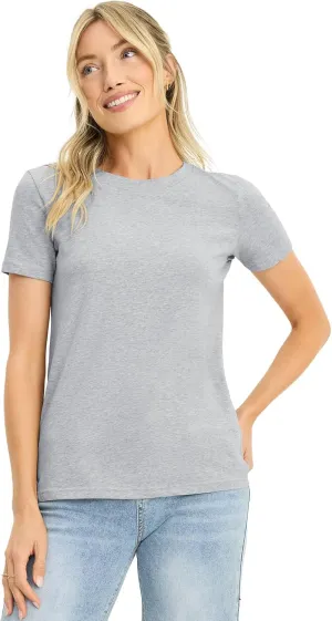 Jockey Women's Activewear Organic Cotton Stretch Short Sleeve Tee