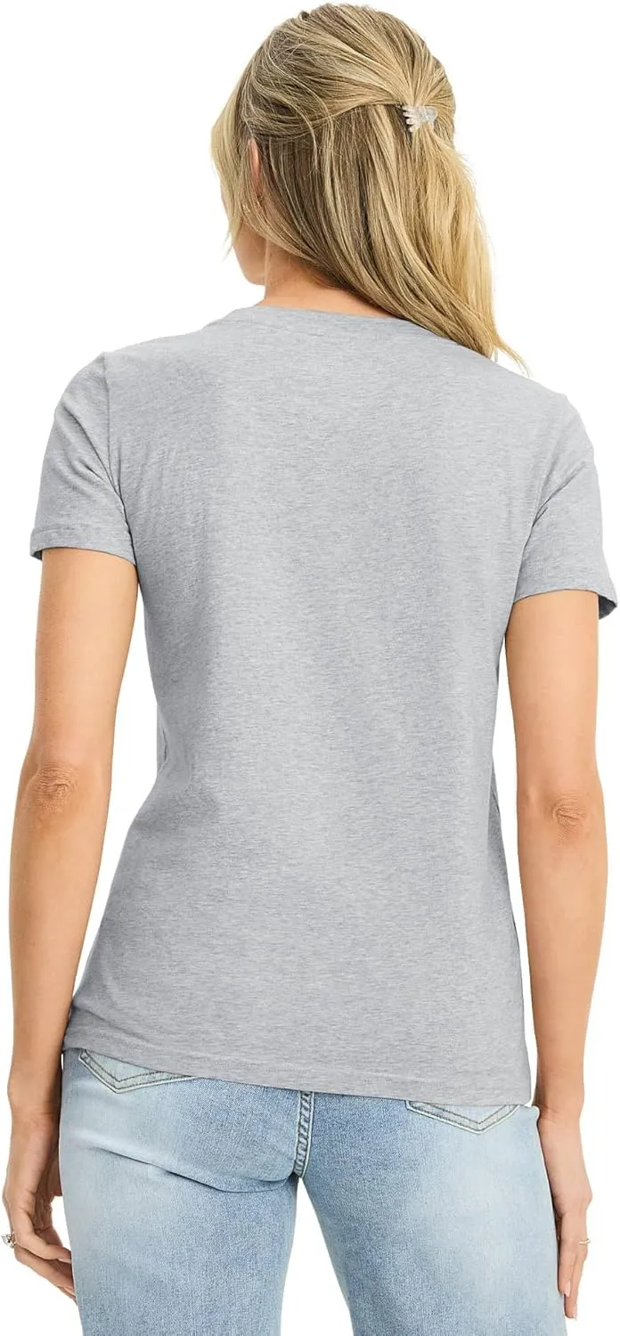 Jockey Women's Activewear Organic Cotton Stretch Short Sleeve Tee