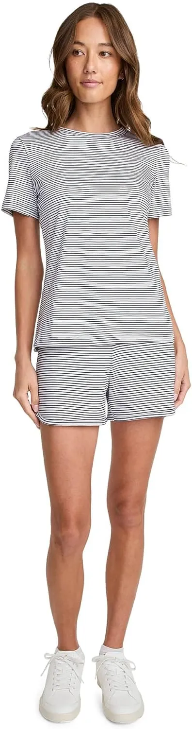 Jockey Women's Activewear Organic Cotton Stretch Short Sleeve Tee