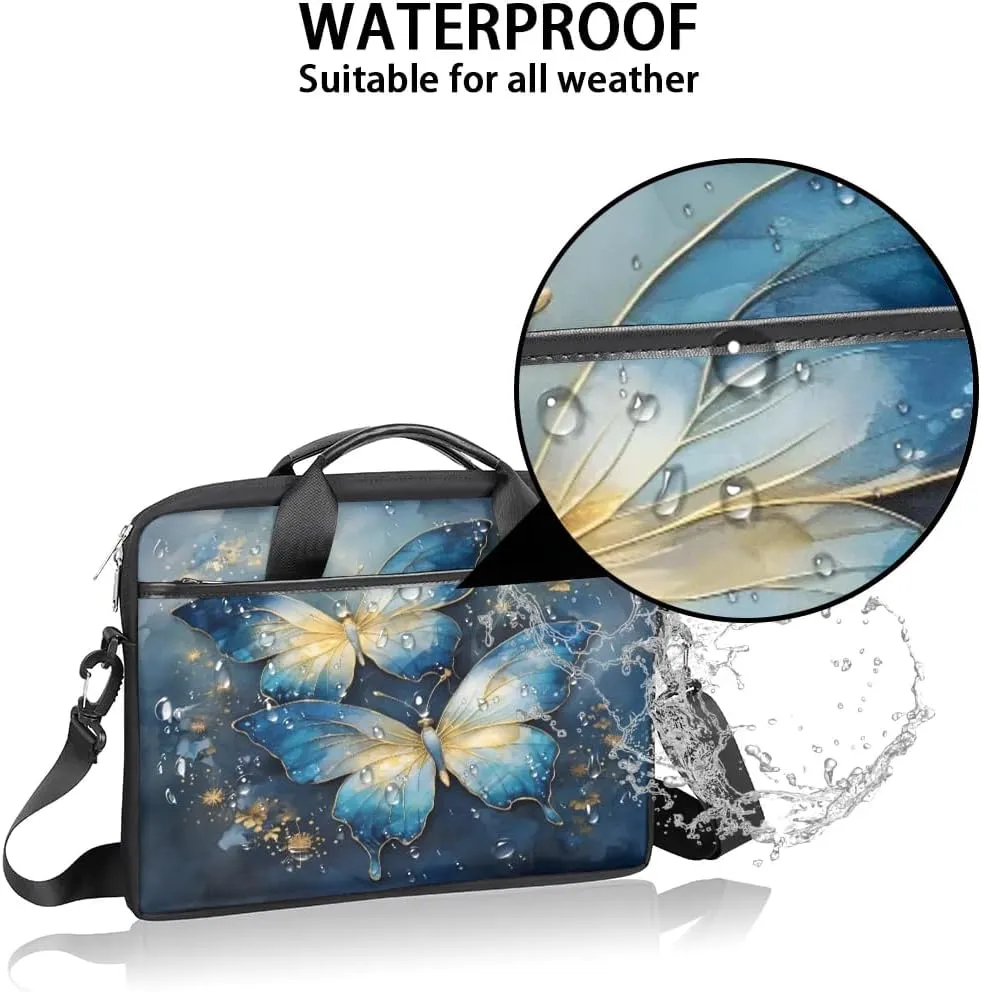 Laptop Shoulder Bag Computer Bag 13-15 Inches Laptop Carrying Case with Shoulder Strap for Women Men