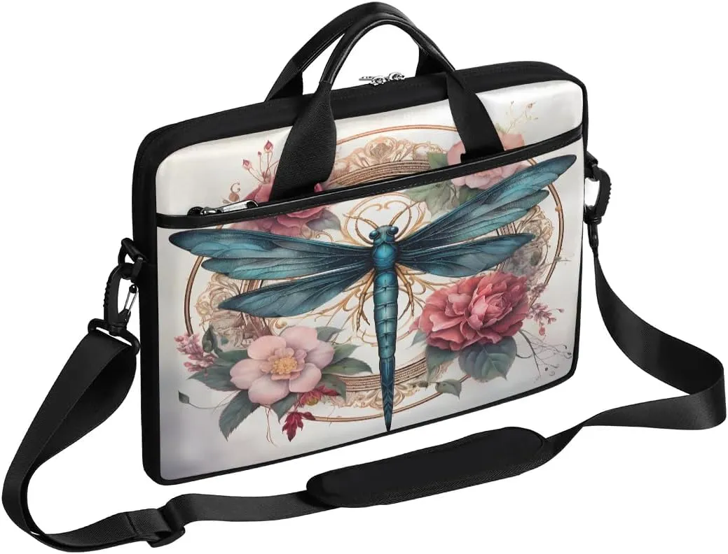 Laptop Shoulder Bag Computer Bag 13-15 Inches Laptop Carrying Case with Shoulder Strap for Women Men
