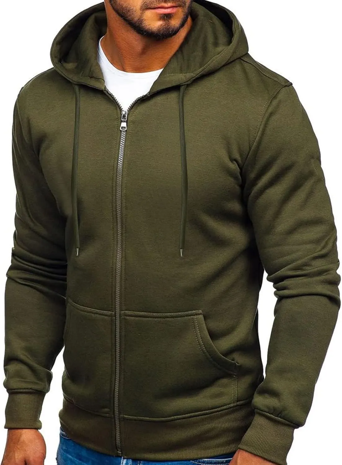LCMTWX Mens Hoodies Pullover Casual Loose Solid Hooded Sweater Top Graphic Solid Color Sweatshirt Solid Color