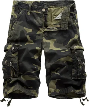 LCMTWX Mens Work Shorts Waist Pant Short Cargo Pant Solid Splice Pocket Drawstring Shorts Fashion Mens Shorts 10 Inch Mens