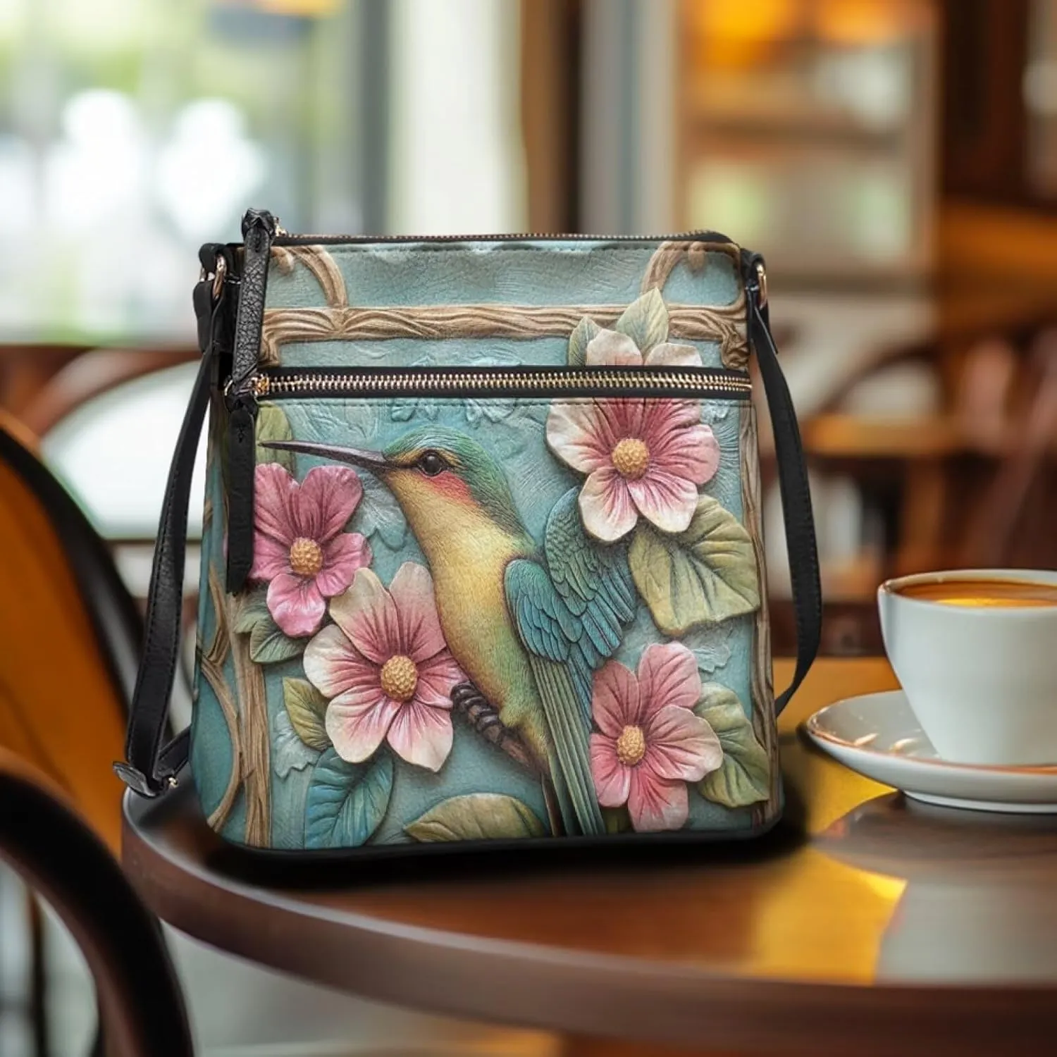 Leather Bucket Crossbody Bags for Women Lightweight Tote Bag Large Bag for Women Handbag Satchel Shoulder Bags