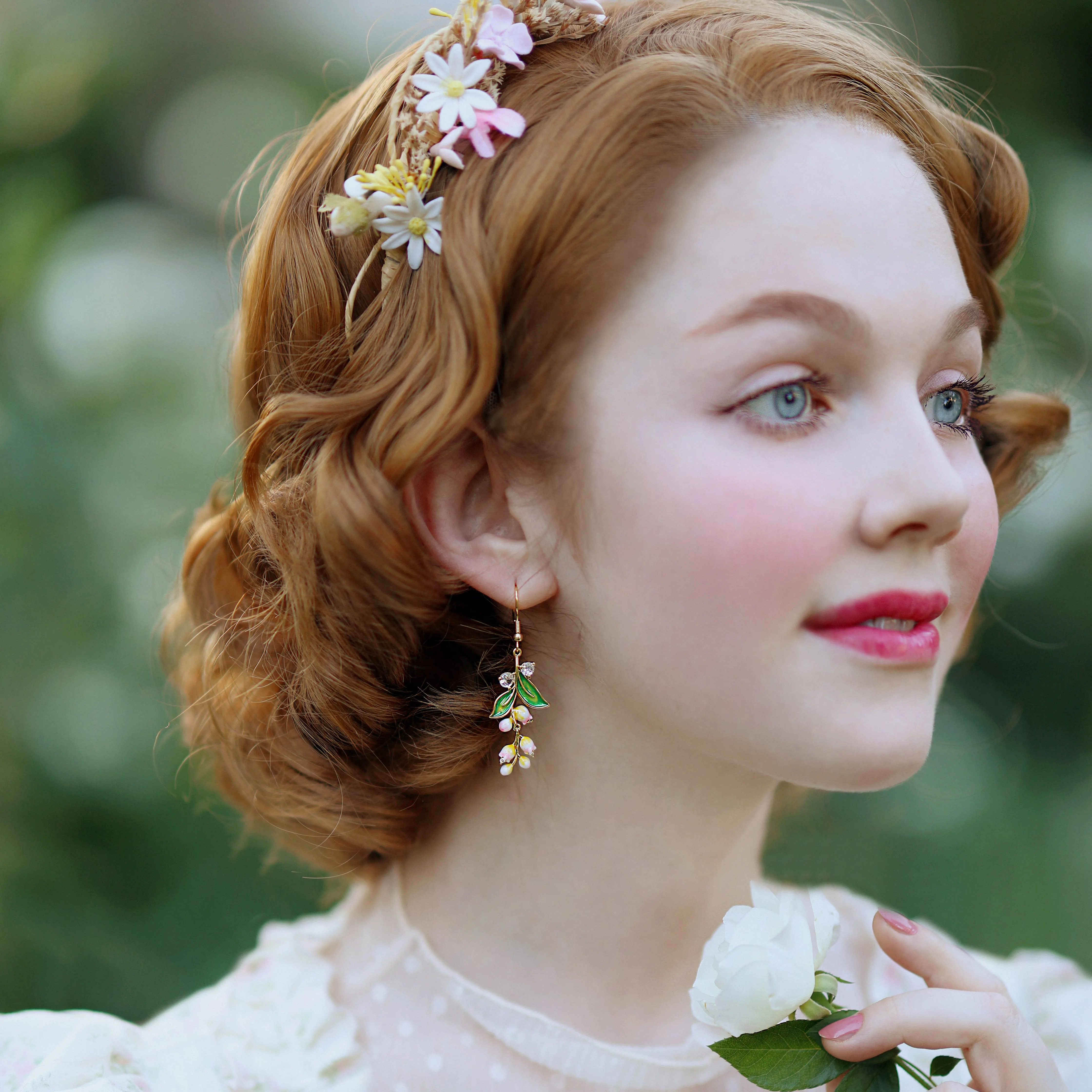 Lily Of The Valley Earrings
