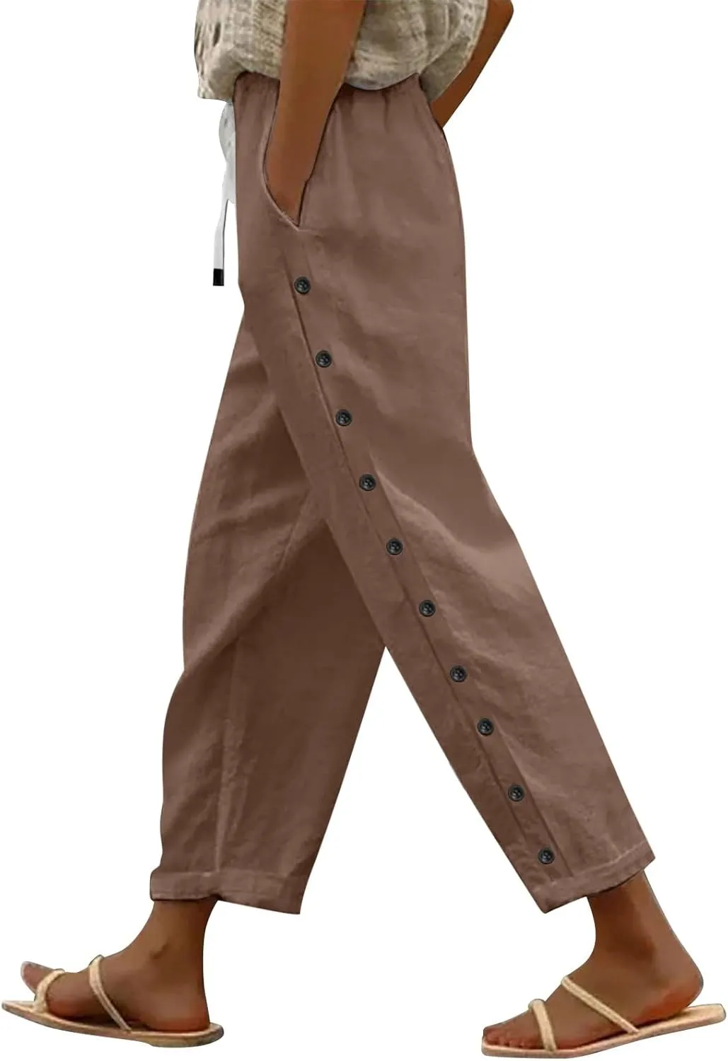 Linen Pants Women Petite Linen Pants for Women Lightweight Linen Pants Women Linen Work Pants Women