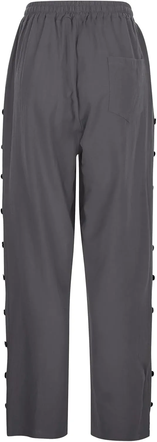 Linen Pants Women Petite Linen Pants for Women Lightweight Linen Pants Women Linen Work Pants Women