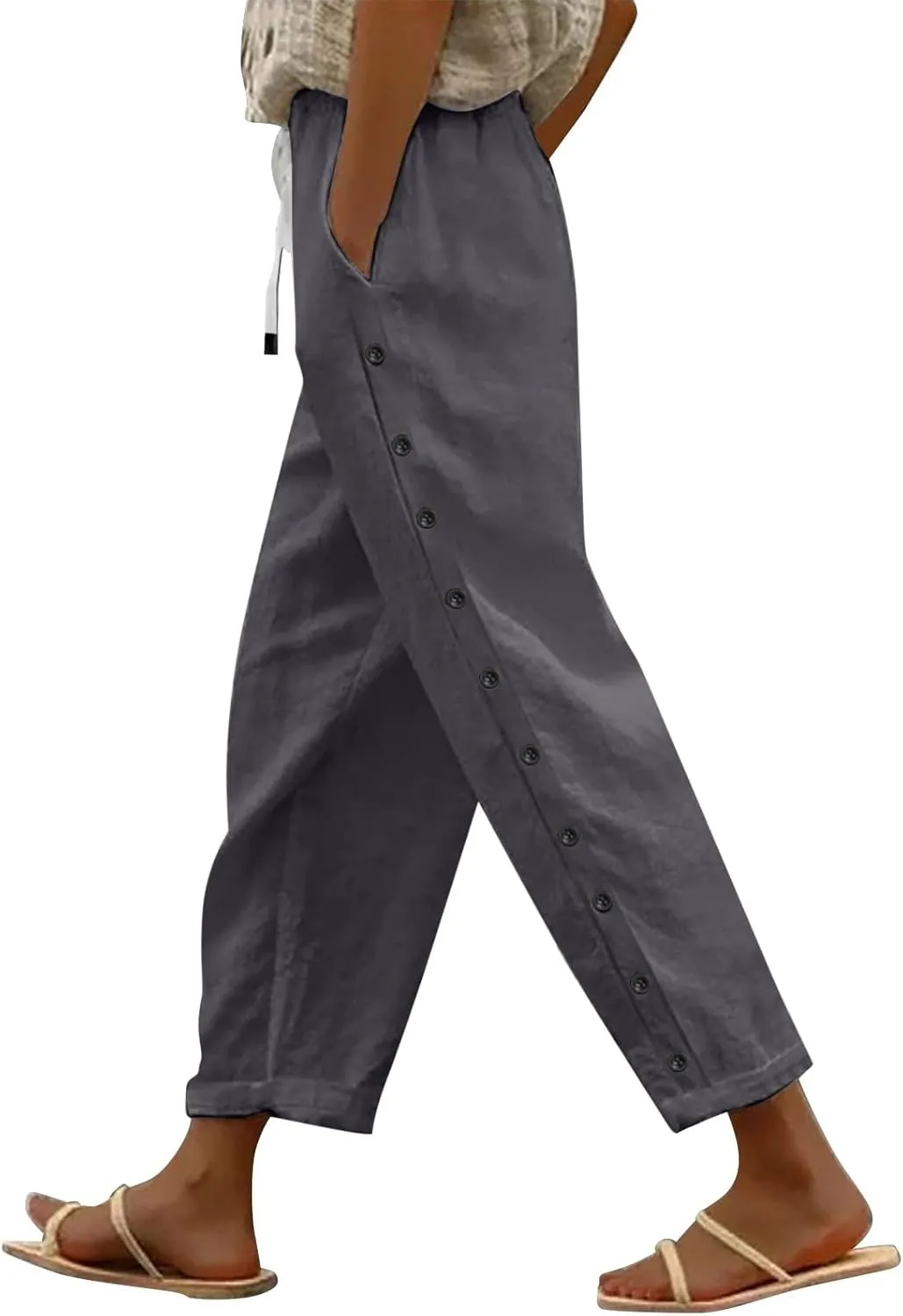 Linen Pants Women Petite Linen Pants for Women Lightweight Linen Pants Women Linen Work Pants Women