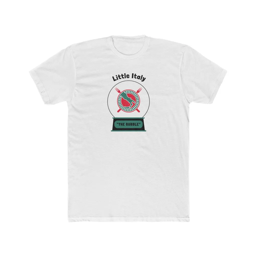 Little Italy "The Bubble" Men's Cotton Crew Tee