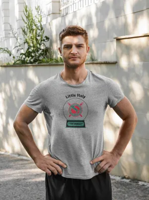Little Italy "The Bubble" Men's Cotton Crew Tee