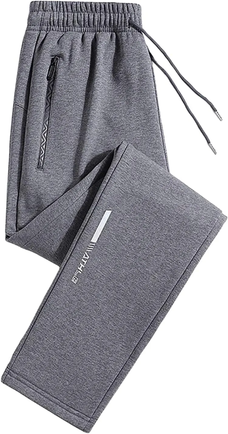 Men Pants Casual Fashion Joggers Workout Sweatpants Comfort Fit Elasticated Stretch Waist Lounge Pant