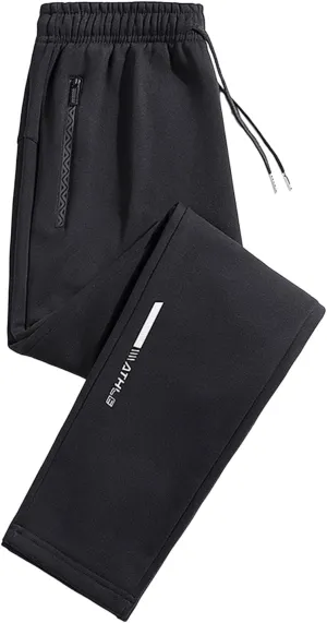 Men Pants Casual Fashion Joggers Workout Sweatpants Comfort Fit Elasticated Stretch Waist Lounge Pant