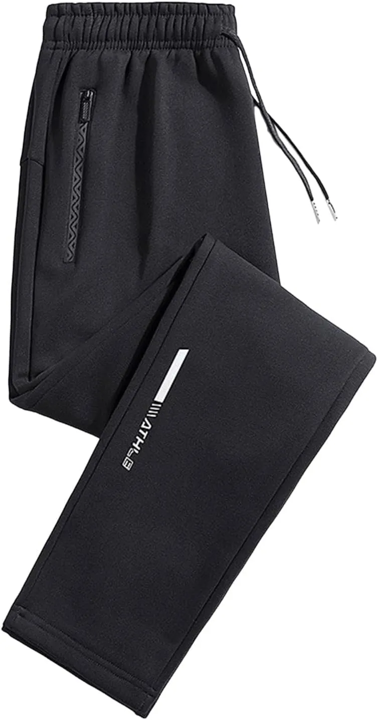 Men Pants Casual Fashion Joggers Workout Sweatpants Comfort Fit Elasticated Stretch Waist Lounge Pant