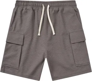 Men Shorts Casual Slim-Fit Elastic Beach Shorts Gym Basketball Lightweight Classic Regular Comfort Activewear Pants
