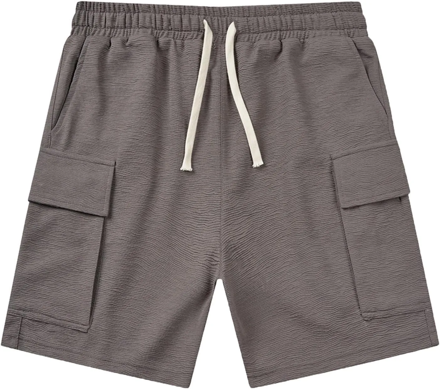 Men Shorts Casual Slim-Fit Elastic Beach Shorts Gym Basketball Lightweight Classic Regular Comfort Activewear Pants