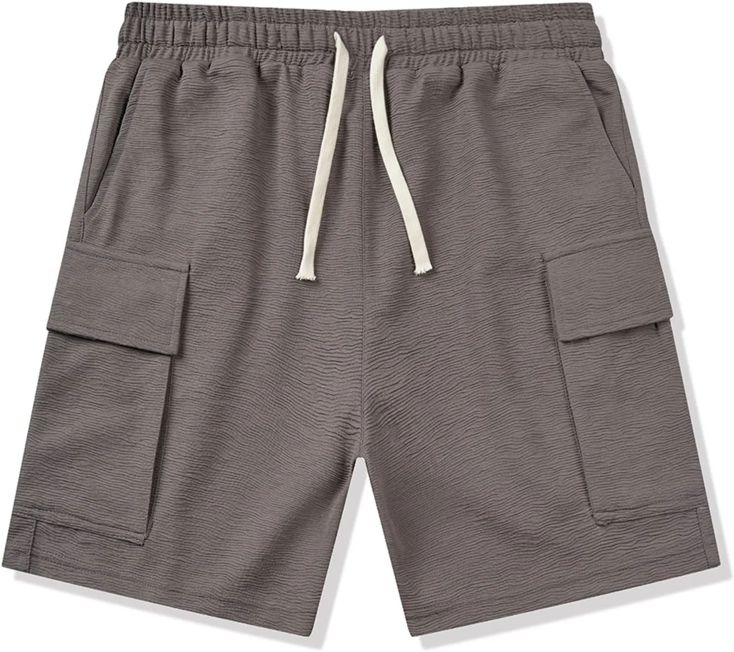 Men Shorts Casual Slim-Fit Elastic Beach Shorts Gym Basketball Lightweight Classic Regular Comfort Activewear Pants