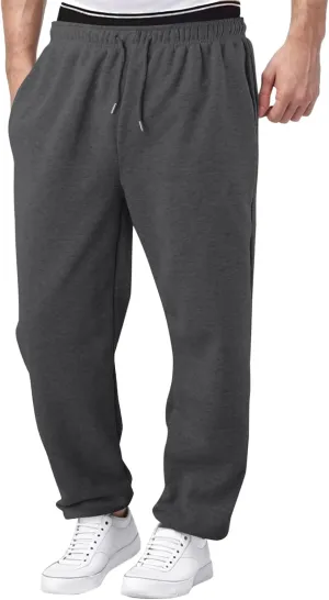 Mens Cargo Combat Work Pant Gym Sports Yoga Joggers Lightweight Sweatpants Baggy Pant Waist Chino Pants