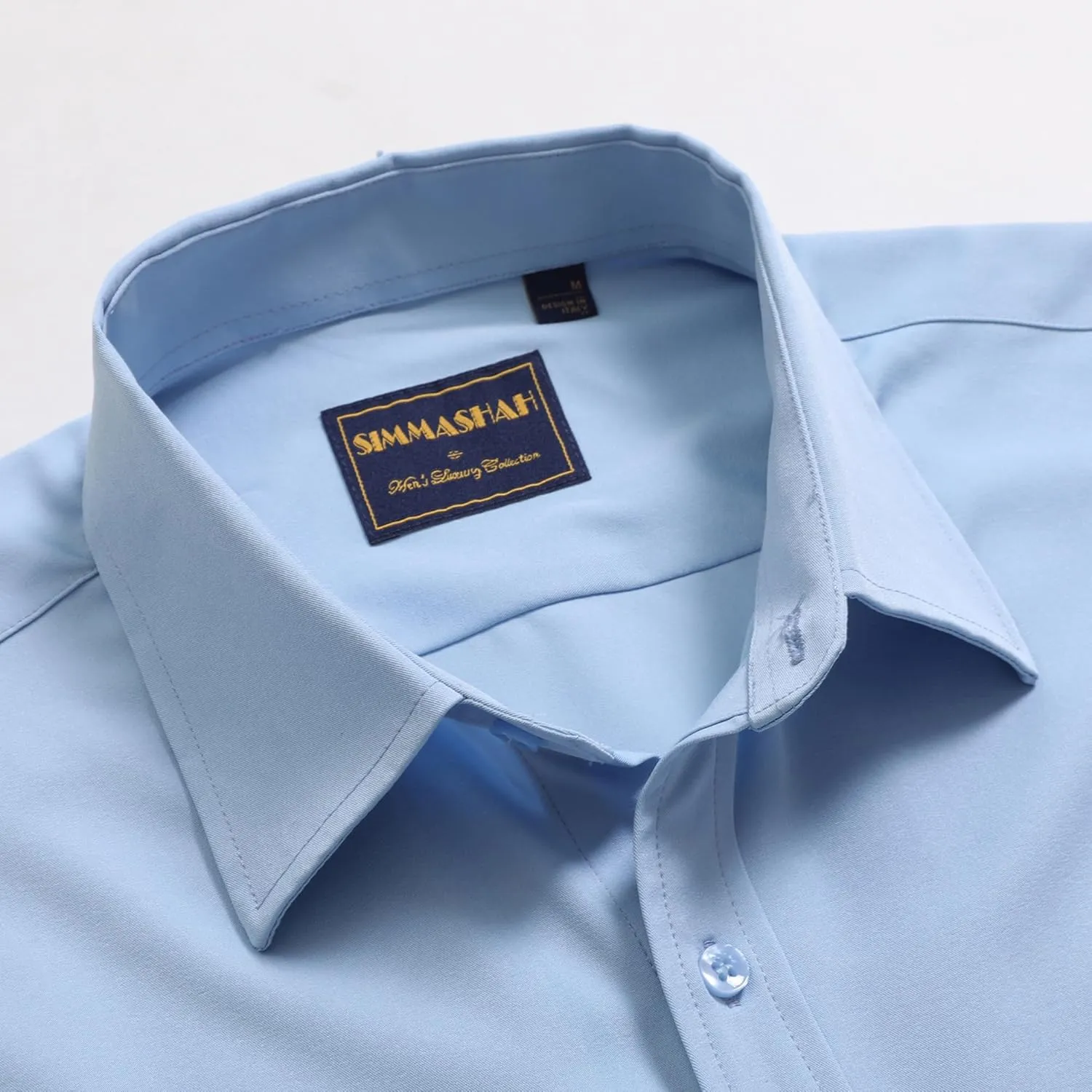 Men's Dress Shirts Stretch Wrinkle Free Formal Long Sleeve Shirts Business Casual Button Down Shirt