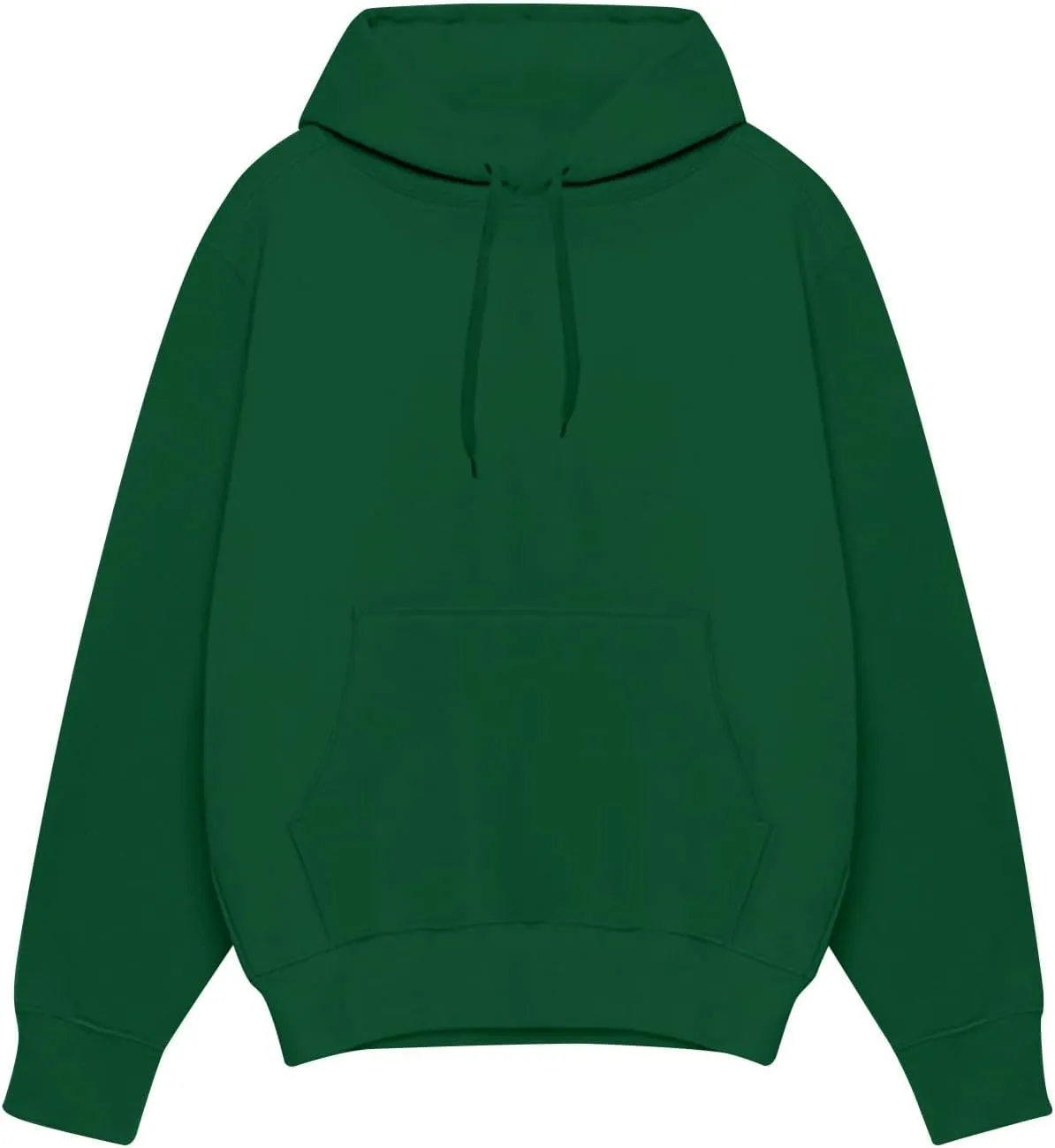 Mens Hoodies Pullover Long Sleeve Casual Fashion Sweatshirts Soild Color Drawstring Gym Hooded Shirt with Pocket