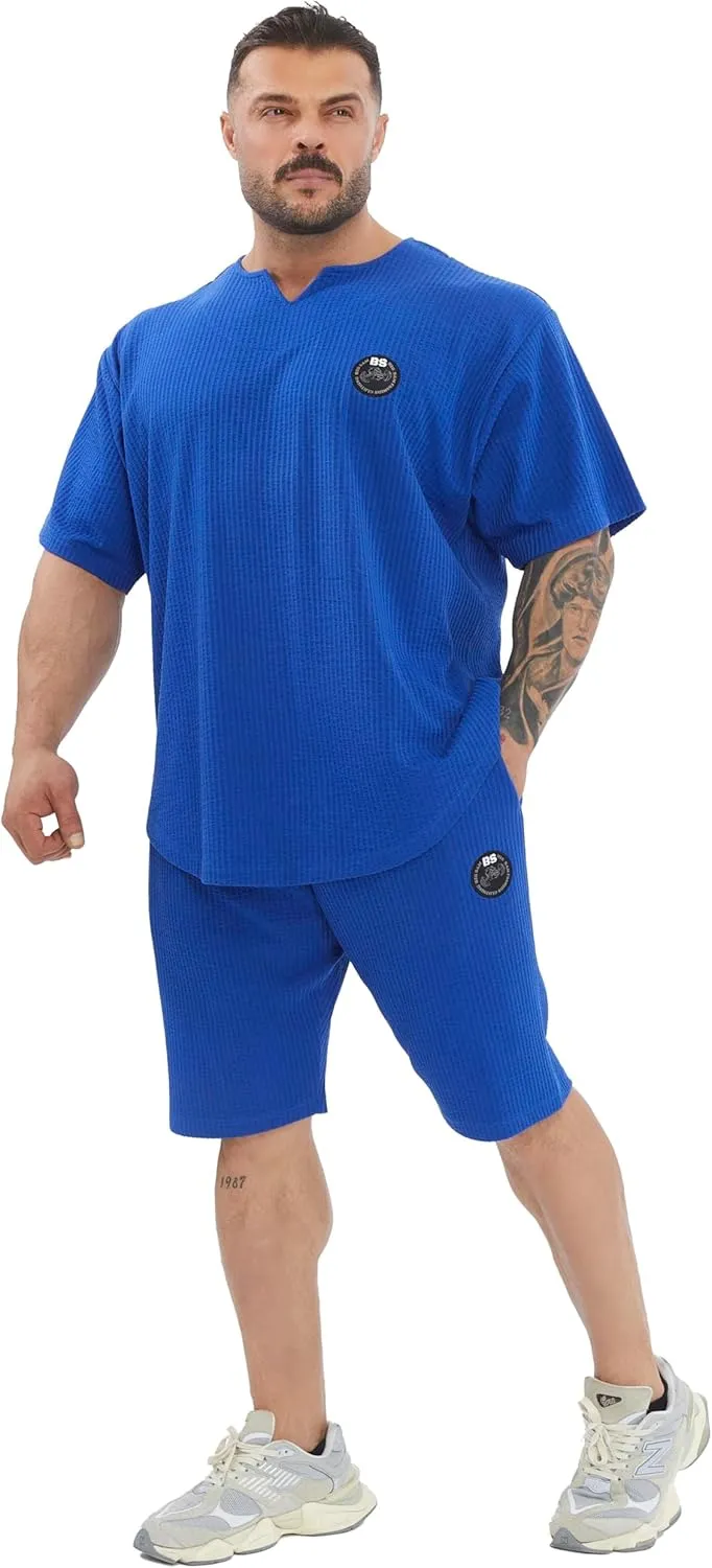 Men's Oversize T-Shirt | Bodybuilding, Cardio Rag Top Activewear Short Sleeve Tee