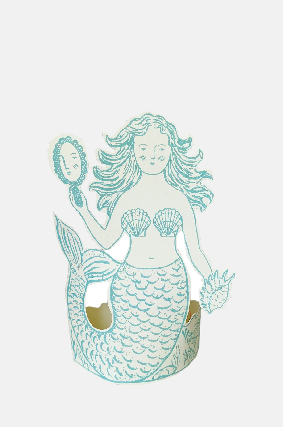 Mermaid Stand Up Card