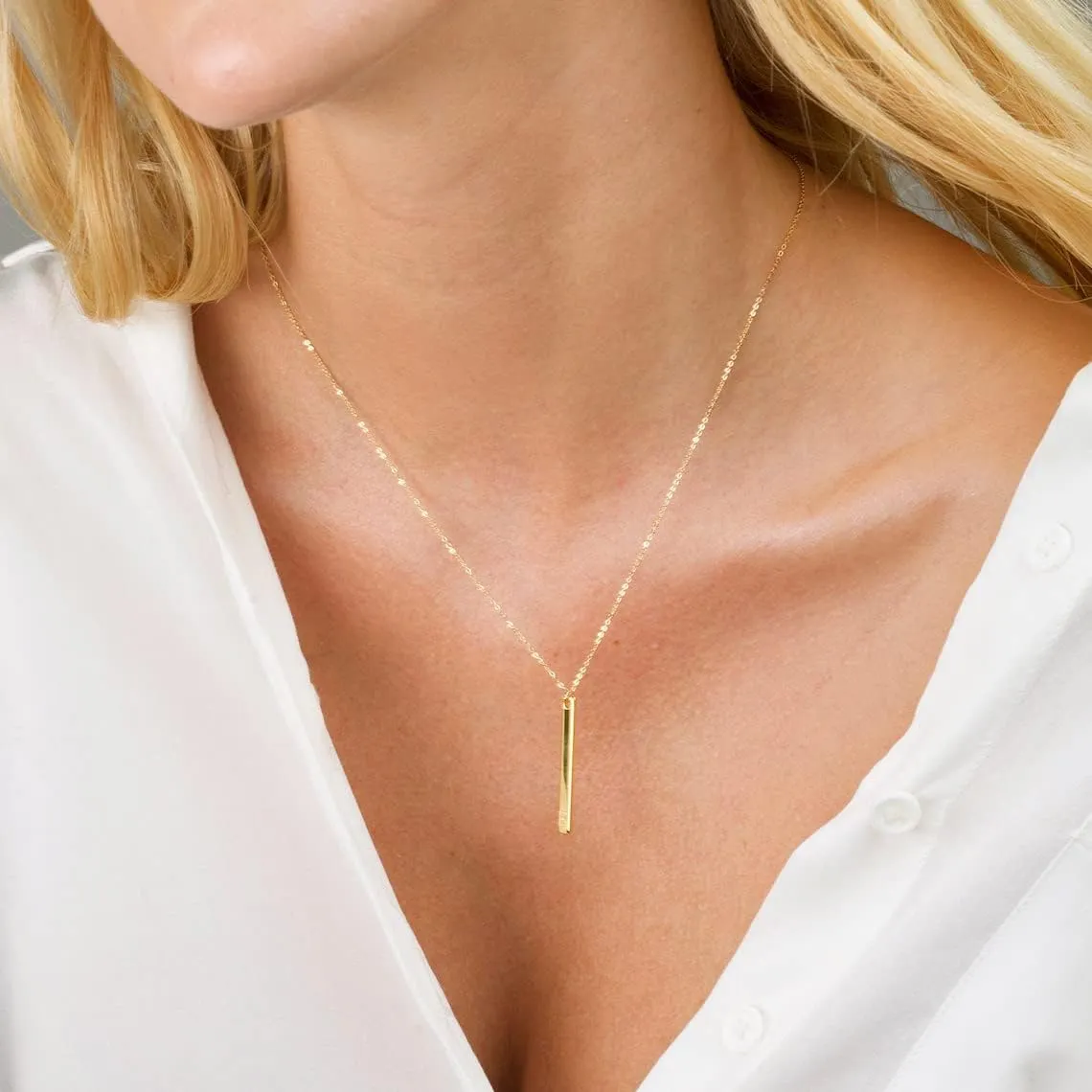 MIDEEO 14K Gold Leaf Pendant Necklaces for Women Dainty Sun Coin Choker Medallion Moon Star Necklace Minimalist Jewelry