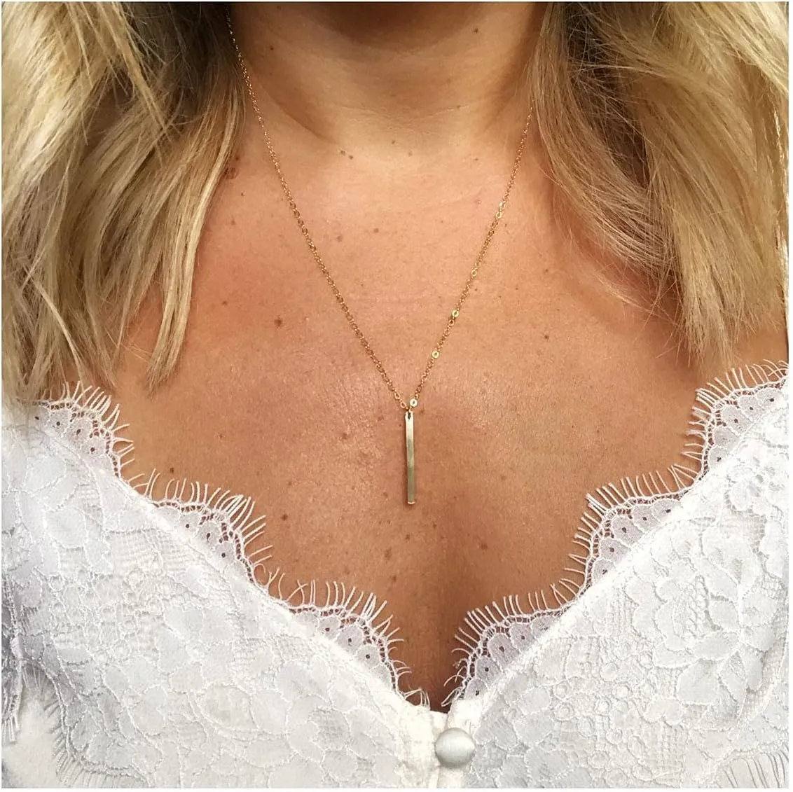 MIDEEO 14K Gold Leaf Pendant Necklaces for Women Dainty Sun Coin Choker Medallion Moon Star Necklace Minimalist Jewelry
