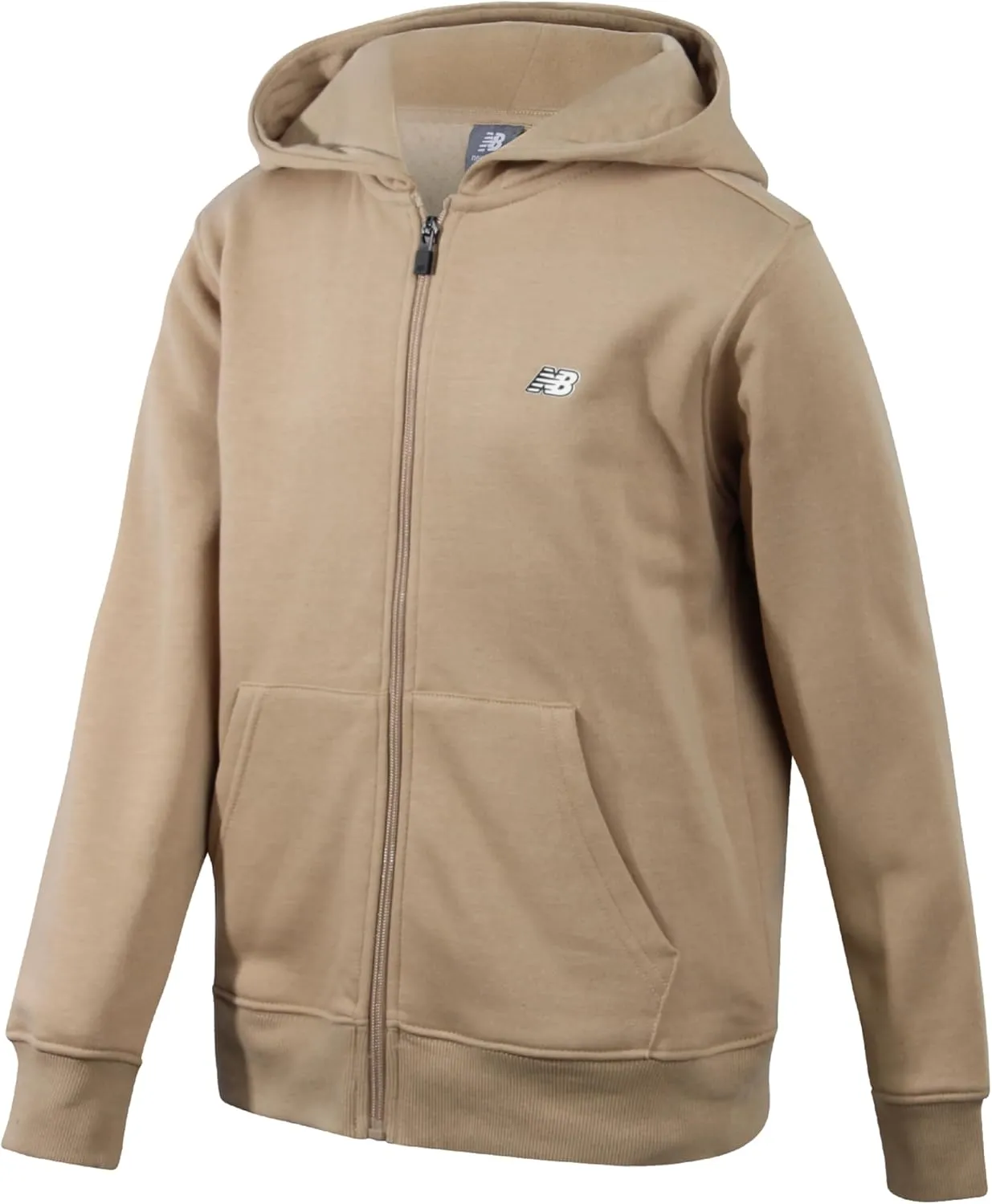 New Balance Boys' Active Sweatshirt - Zip-Up Fleece Hoodie - Performance Activewear for Boys (8-20)