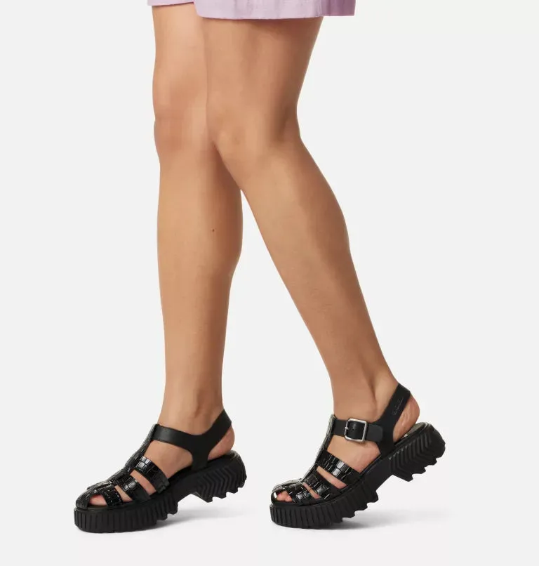 ONA STREETWORKS FISHERMAN MID SANDAL-Black, Sea Salt