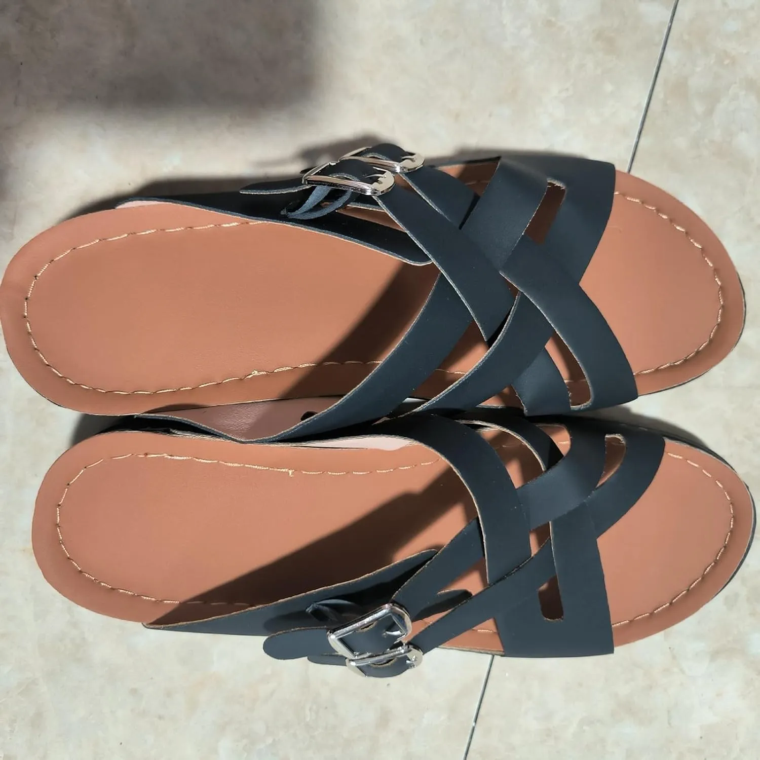 Orthopedic Sandals for Women Comfortable Dressy Wedge Spring Shoes Summer Vacation Arch Support Orthotic Sandals