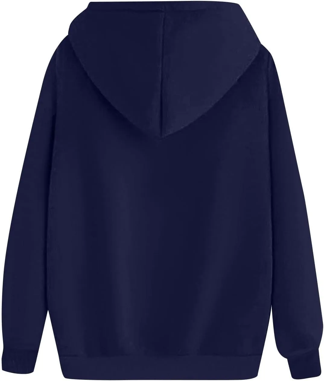 Oversized Hoodies For Women,2024 Fall Trendy Basic Plain Y2K Hoodies Drawstring Pullover Tops Long Sleeve Sweatshirt