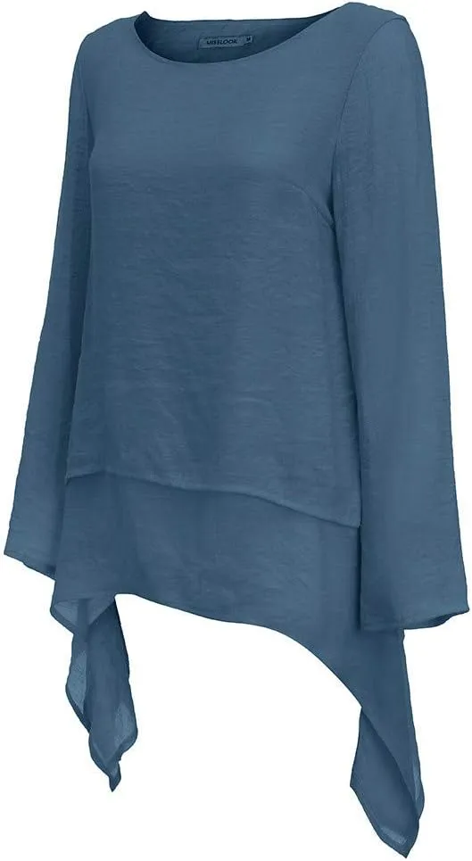 Plus Size Tops for Women Short Sleeve Womens 2023 Summer Spring 3/4 Sleeve V Neck Casual Loose Tunic Tops Blouses