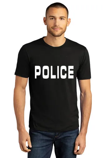 Police T-Shirt Unisex Mens Shirt