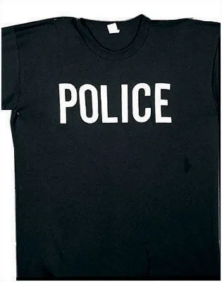 Police T-Shirt Unisex Mens Shirt