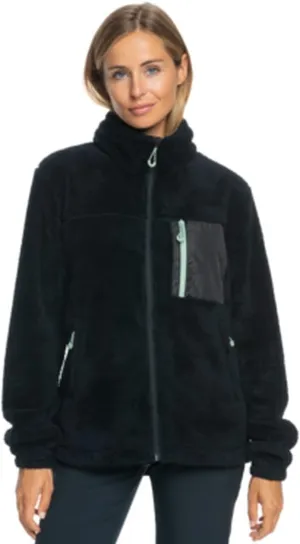 Roxy Women's Alabama WarmFlight Full Zip Sherpa Fleece