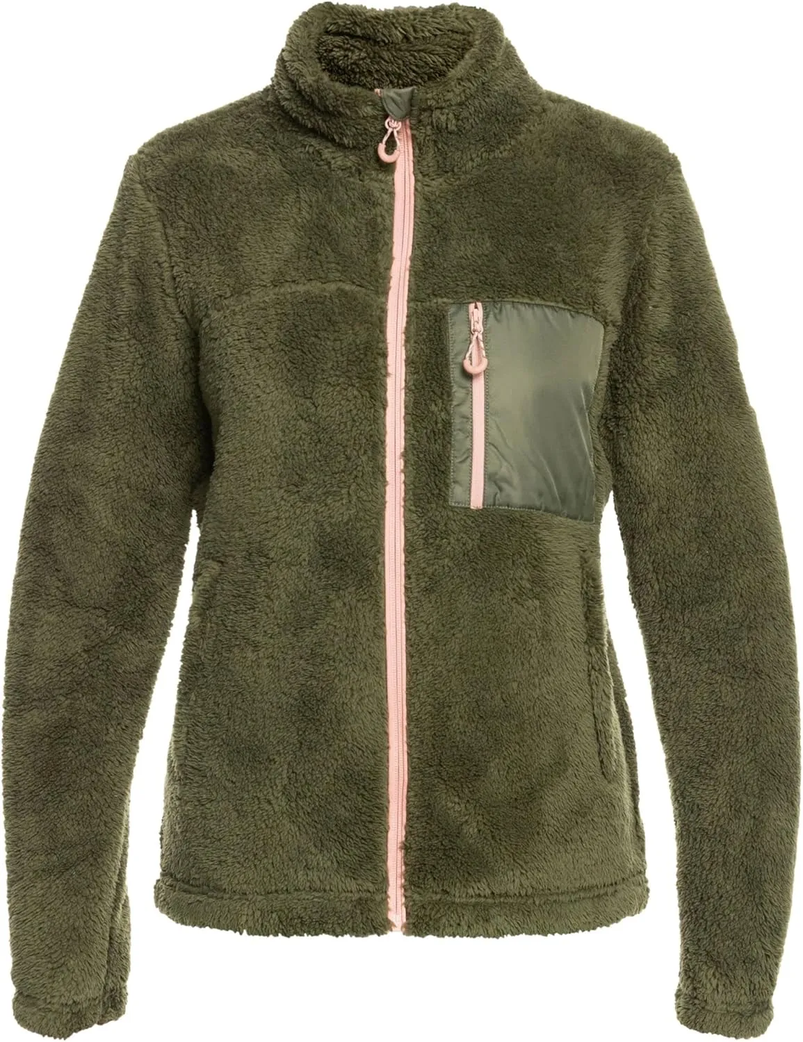 Roxy Women's Alabama WarmFlight Full Zip Sherpa Fleece