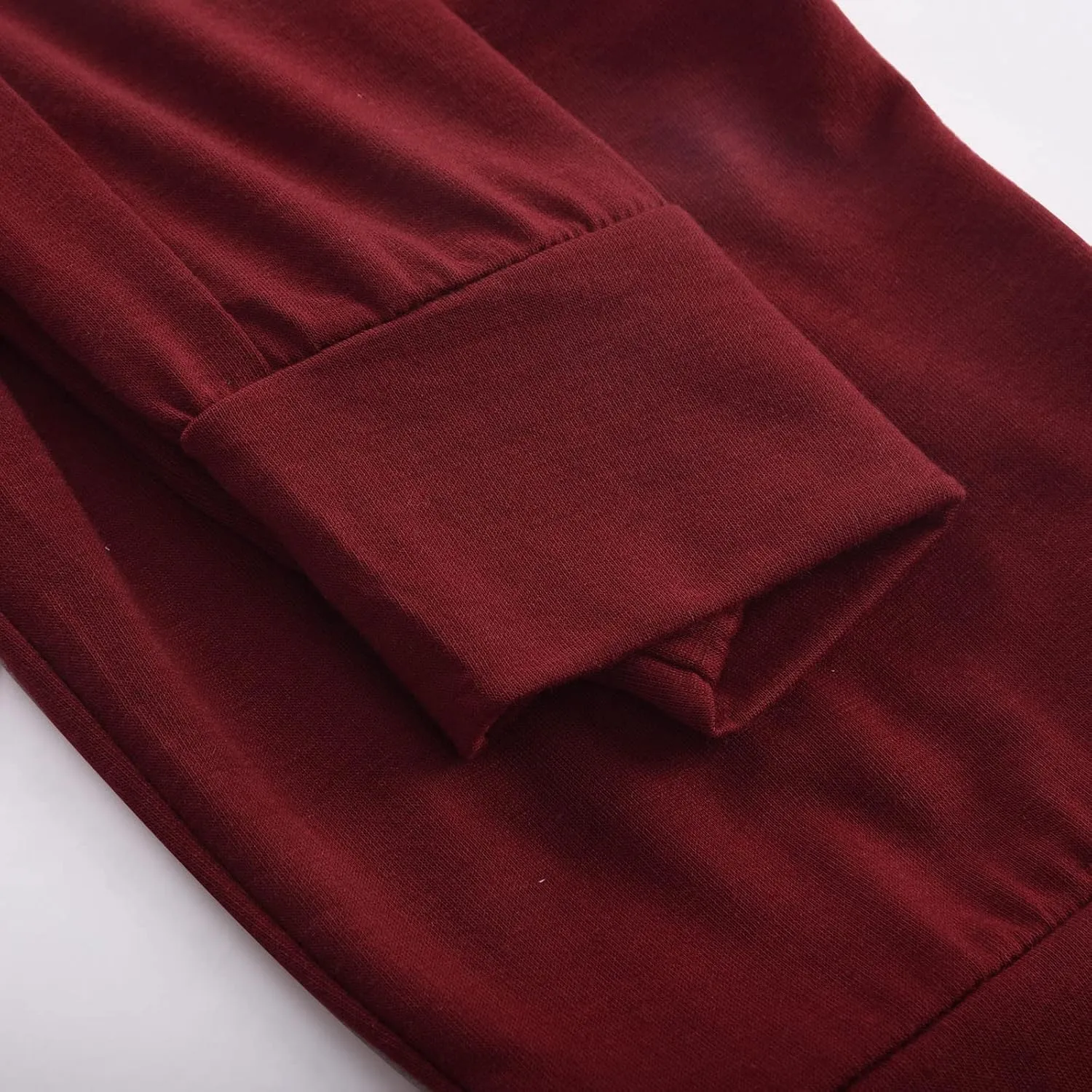 Ruziyoog High Waisted Yoga Pants with Pockets Casual Wide Leg Lounge Pants Drawstring Elastic Waist Trousers for Women