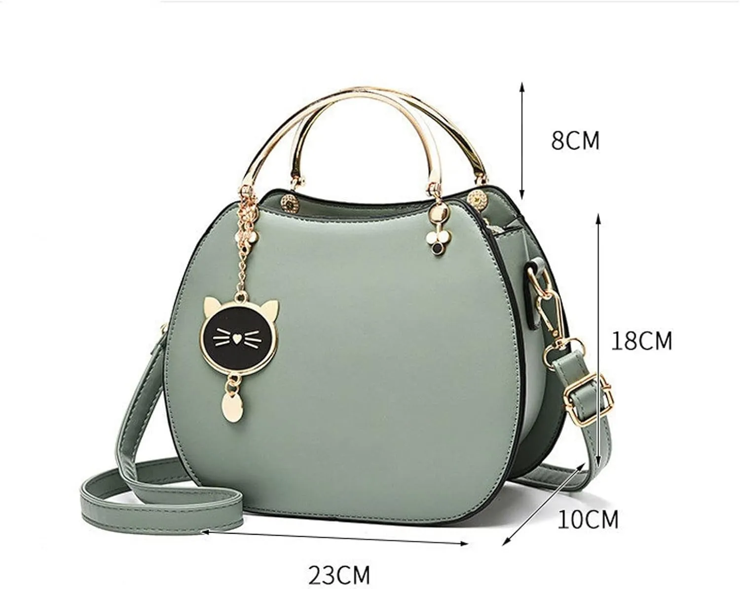 Shoulder bag Cute Kitten Ladies Shoulder Bags Girl Shell Small Bag Women's Messenger Bags Female Handbag Sac