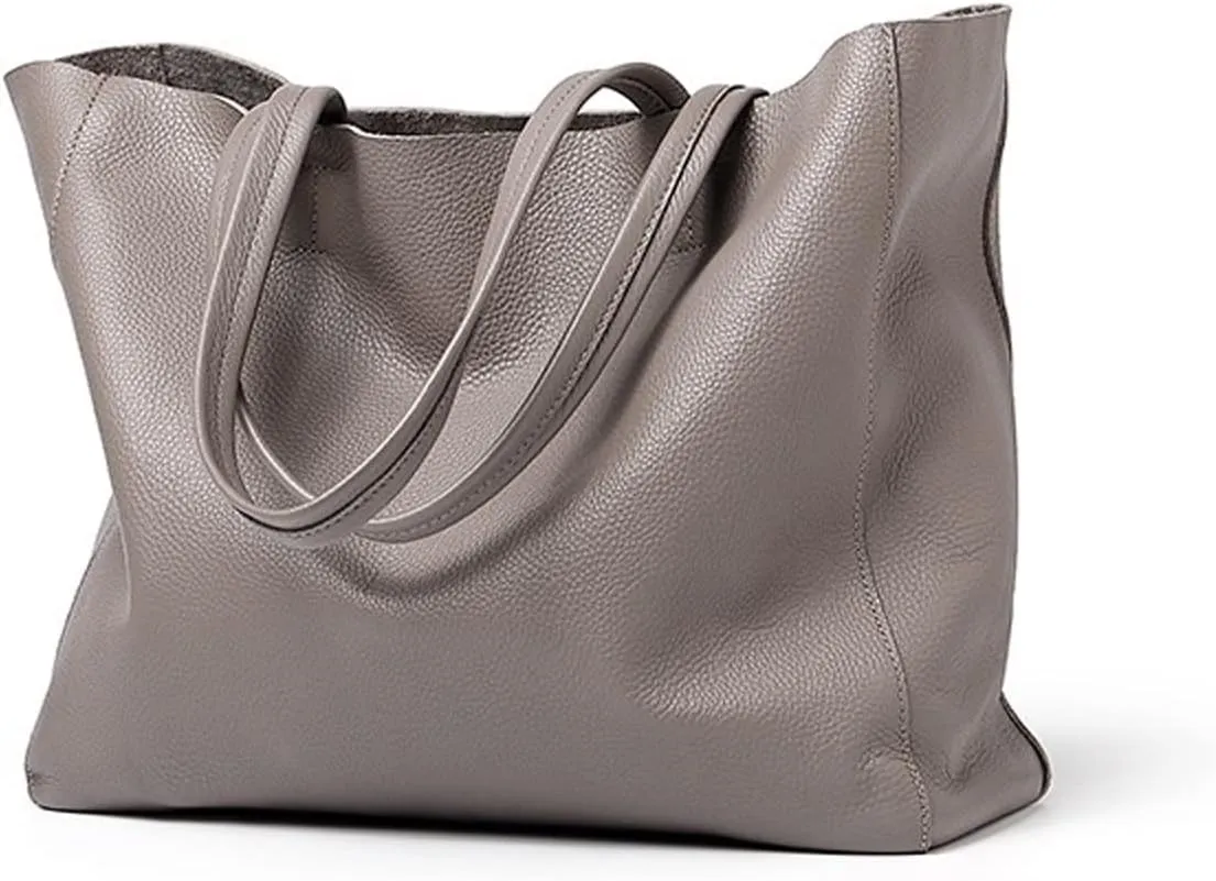 Shoulder bag Genuine Leather Shoulder Bags Female Big Real Cow Women Leather Handbags Bucket Ladies Tote Hand Bags