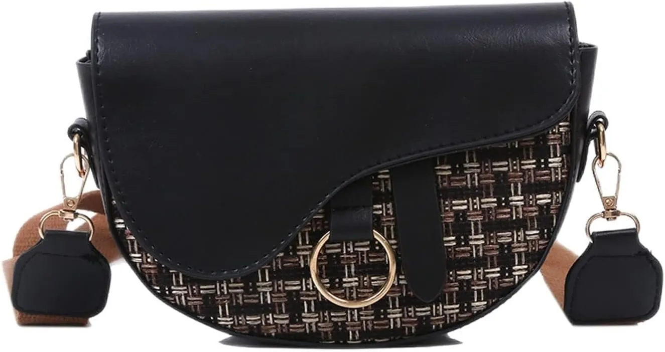 Shoulder bag Urban Leather Crossbody Shoulder Bags for Young Women, Crossbody Bags for Women Small Over the Shoulder Saddle Purses
