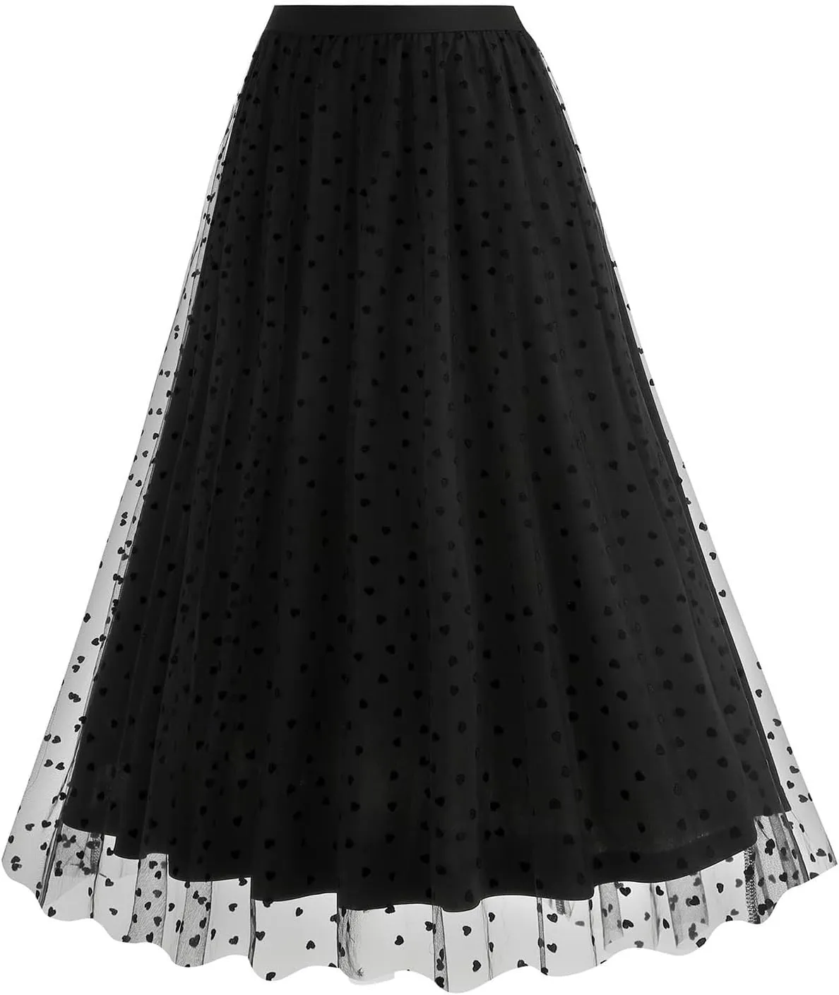 Skirts for Women Color Block Maxi Long Midi Knee Length Ruched High Cut Mesh Polka Dot Tiered Skorts Women 2025