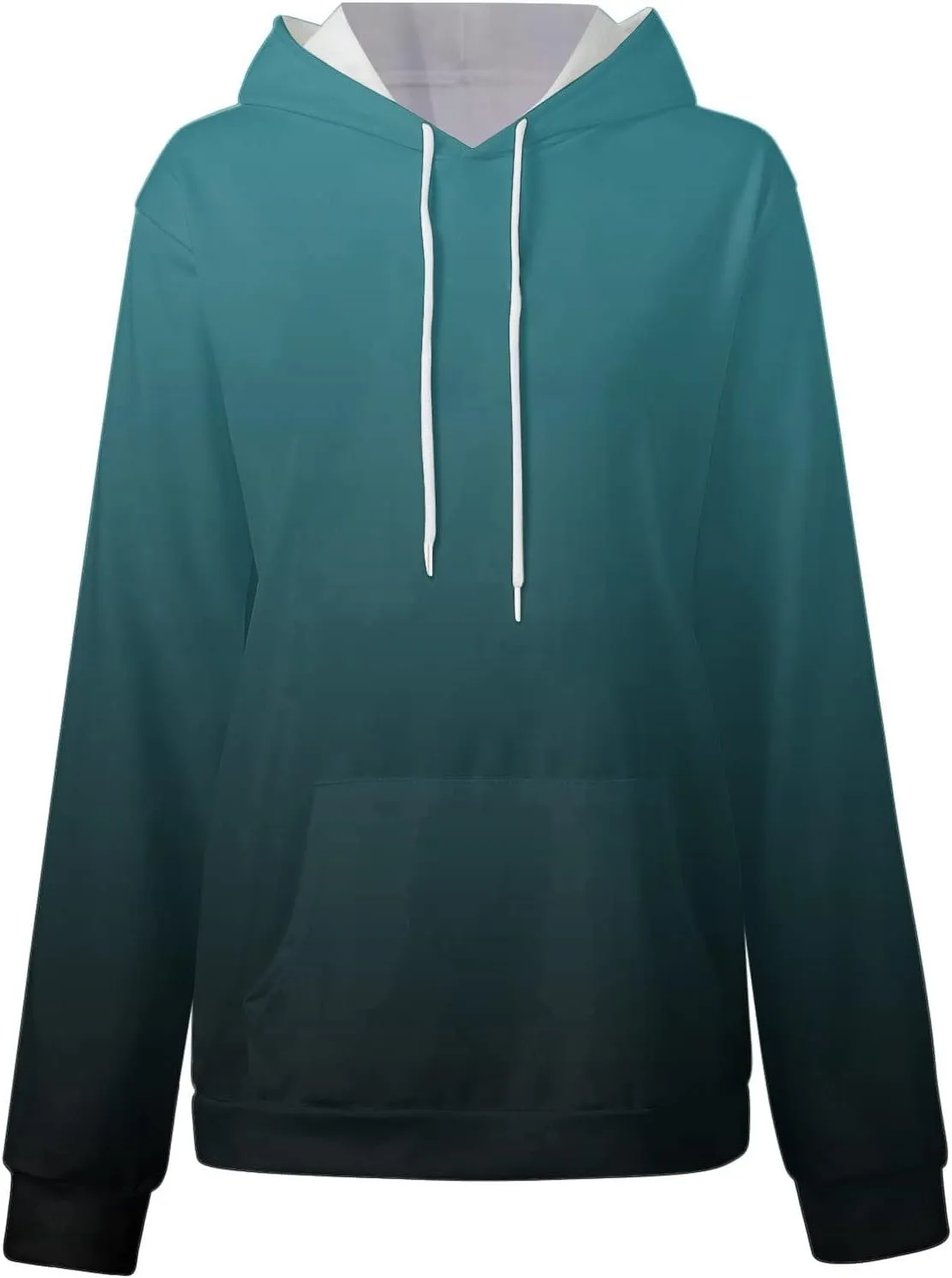 slqdgmryz Hoodies for Women Tie Dye Oversized Sweatshirt Plus Size Loose Fit Cute Hoodie Drawstring Fall Pullover with Pocket
