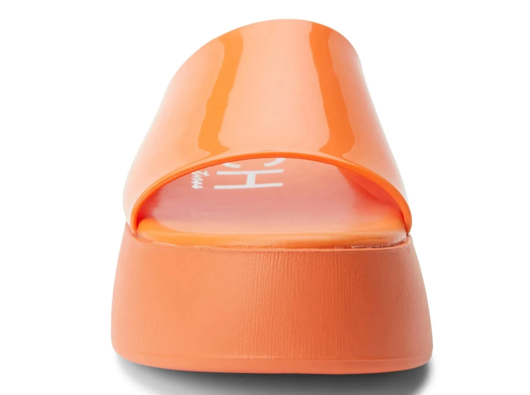Solar Platform Sandal - Orange